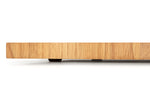 Planche à découper Continenta en bois d'hévéa 54x29x2,7cm
