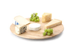 Plateau à fromage rotatif Continenta en bois d'hévéa - 40cm
