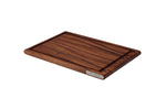 Planche à découper Continenta en bois d'acacia + rigole - L