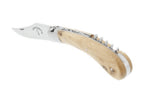 Couteau pliant artisanal Capuchadou acier sandvik genévrier 12cm + tire-bouchon
