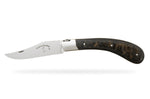 Couteau pliant artisanal Capuchadou acier sandvik manche en corne de buffle 12cm