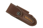Etui Max CapdeBarthes T cuir pérou 12cm pour couteaux pliants