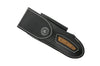 Etui Max CapdeBarthes T cuir noir 12cm pour couteaux pliants