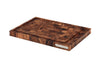 Planche à découper Continenta en bois d'acacia mosaïque + rigole - L