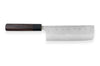 Couteau nakiri japonais artisanal martelé Yu Kurosaki Shizuku 16.5cm acier SG2