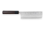 Couteau nakiri japonais artisanal martelé Yu Kurosaki Shizuku 16.5cm acier SG2