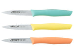 Set de 3 couteaux d'office Arcos Nova lame 8,5cm