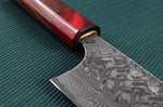 Couteau de chef japonais artisanal Yoshimi Kato 24cm SG2 Damascus