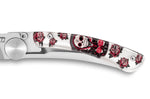 Couteau pliant Le Thiers Liner Lock Claude Dozorme décor cavalera 10,5cm