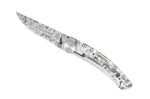 Couteau pliant Le Thiers Liner Lock Claude Dozorme décor old school 10,5cm