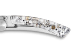 Couteau pliant Le Thiers Liner Lock Claude Dozorme décor old school 10,5cm