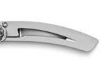 Couteau pliant Le Thiers Liner Lock Claude Dozorme tête de mort 10,5cm