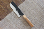 Couteau nakiri japonais artisanal Yoshimi Kato AS Brut 16,5cm