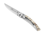 Couteau pliant Le Thiers Liner Lock Claude Dozorme corne de bélier 10,5cm