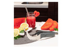 Coupe­-pastèque "Hook" Westmark silicone et acier inox