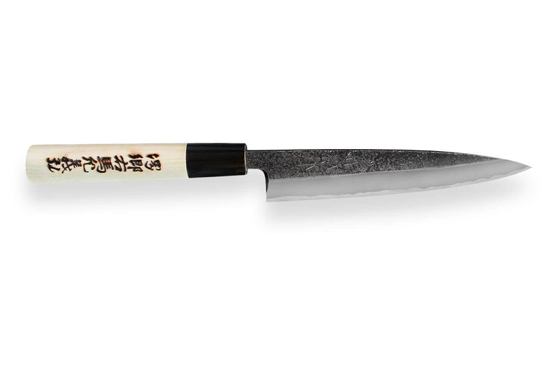 Couteau universel japonais artisanal Yoshihiro Kogeta White 2 steel 15cm édition spéciale