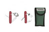 Set de couverts camping Herbertz inox avec étui