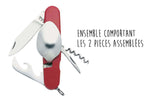 Set de couverts camping Herbertz inox avec étui