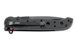 Couteau pliant CRKT M16-01KZ lame noire manche nylon et fibre de verre 10cm