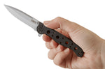 Couteau pliant CRKT M16-01S manche inox noir 10cm