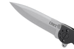 Couteau pliant CRKT M16-01S manche inox noir 10cm