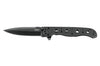 Couteau pliant CRKT M16-01KS lame noire manche inox noir 10,2cm