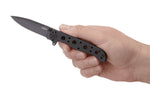 Couteau pliant CRKT M16-01KS lame noire manche inox noir 10,2cm