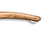 Couteau pliant Le Thiers Verrou Claude Dozorme manche bois d'olivier 12cm