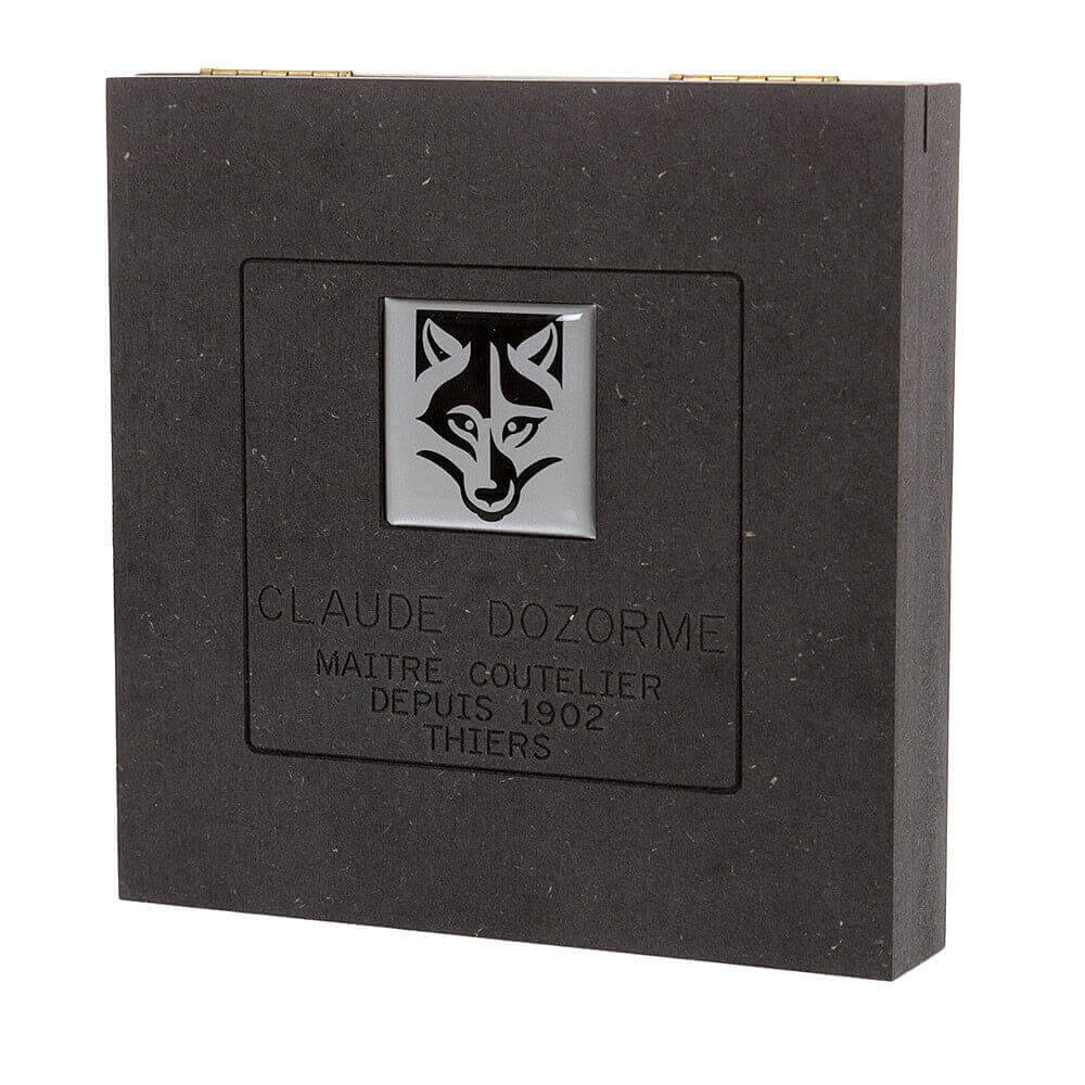 Couteau pliant Le Thiers Verrou Claude Dozorme manche bois d'olivier 12cm