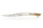 Couteau pliant Le Thiers Verrou Claude Dozorme manche corne claire 12cm