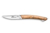 Couteau pliant Le Thiers Verrou Claude Dozorme manche bois d'olivier 12cm