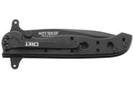Couteau pliant CRKT M21-10KSF manche acier inox noir 10cm