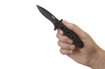 Couteau pliant CRKT M21-10KSF manche acier inox noir 10cm