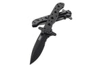 Couteau pliant CRKT M21-10KSF manche acier inox noir 10cm