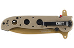 Couteau pliant CRKT M21-14DSFG manche G10 camouflé désert 13cm