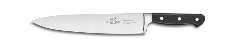 Couteau de chef Sabatier International Pluton 25cm manche 3 rivets