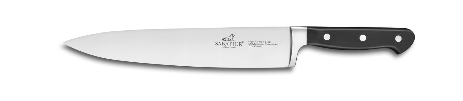 Couteau de chef Sabatier International Pluton 25cm manche 3 rivets