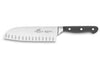 Couteau Santoku Sabatier International Pluton alvéolé 18cm manche 3 rivets