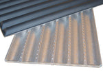 Plaque à pain pour 5 baguettes en aluminium