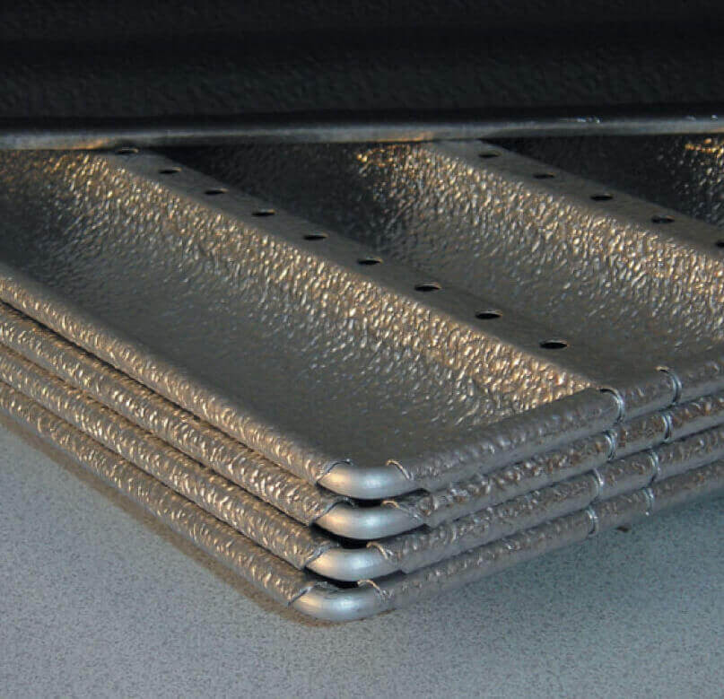 Plaque à pain pour 5 baguettes en aluminium