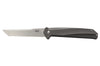 Couteau pliant CRKT HELICAL K500GXP manche alu gris anthracite 11,5cm