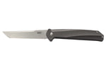 Couteau pliant CRKT HELICAL K500GXP manche alu gris anthracite 11,5cm