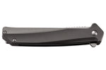 Couteau pliant CRKT HELICAL K500GXP manche alu gris anthracite 11,5cm