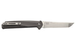 Couteau pliant CRKT HELICAL K500GXP manche alu gris anthracite 11,5cm