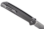 Couteau pliant CRKT HELICAL K500GXP manche alu gris anthracite 11,5cm