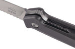 Couteau pliant CRKT HELICAL K500GXP manche alu gris anthracite 11,5cm