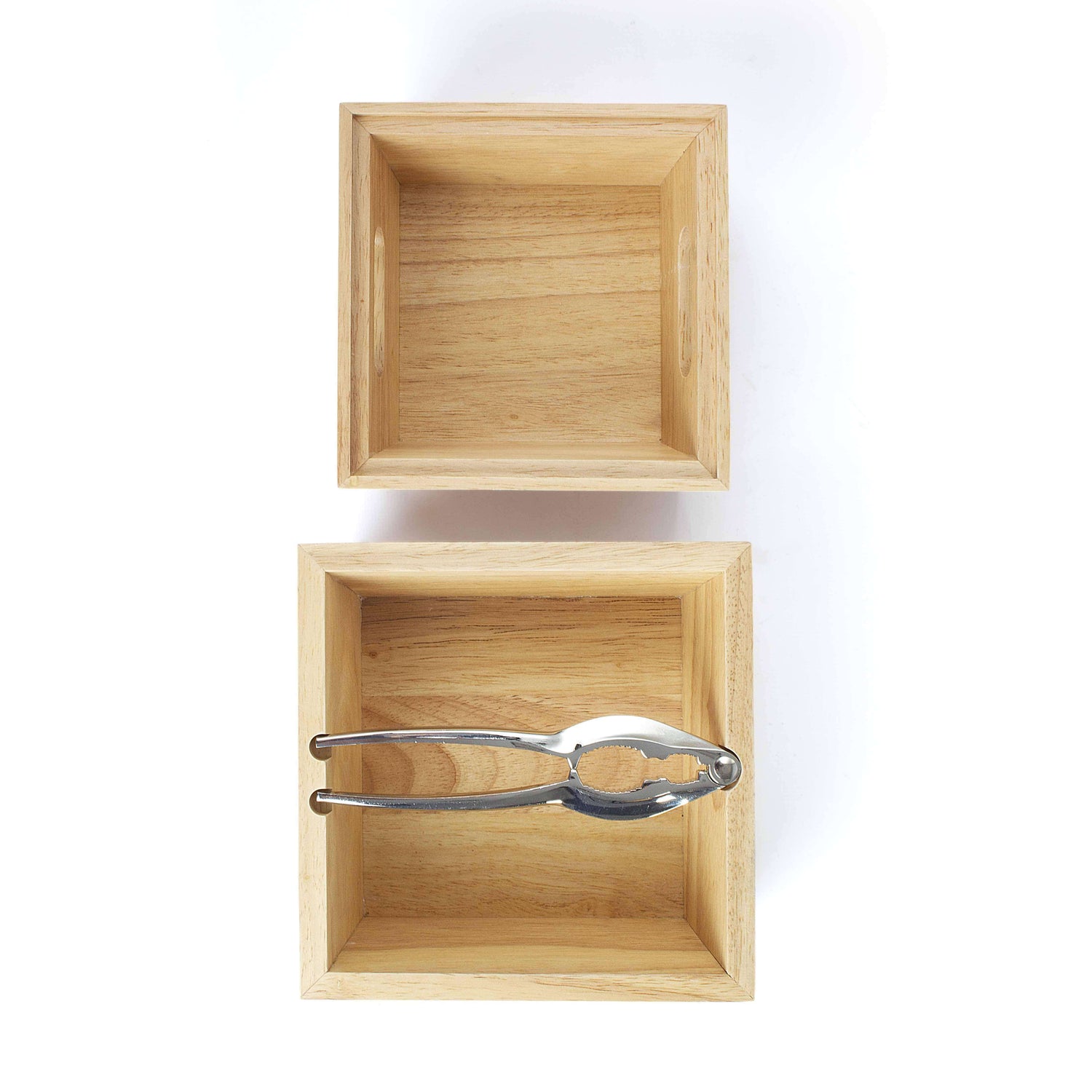 Set casse-noix Livoo avec 2 bols en bambou empilables