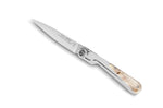 Couteau pliant Claude Dozorme Vendetta manche corne de bélier 11cm