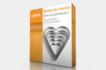 Set de 6 emporte-pièces Livoo inox forme coeur