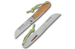 Couteau pliant Liner London Claude Dozorme manche teck 11cm